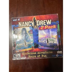 Vol4 Nancy Drew Shadow at the Water’s Edge & Trail of the Twister Computer Games